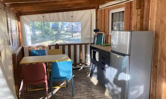 Baratier Casa | Le Petit Liou Sites & Paysages *** - Insolite Premium comfort mobile lodge with toilets for 4 people
