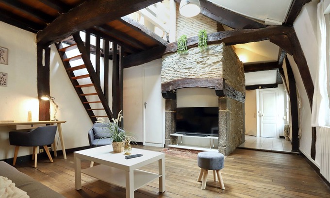 Dinan - Saint-Malo Apartamento | Le Petit Louis - Appt en plein centre
