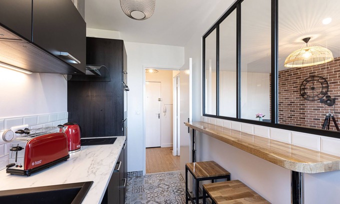 Devant-les-Ponts Apartamento | Le petit Manhattan, Metz - T2 furnished 45 m2
