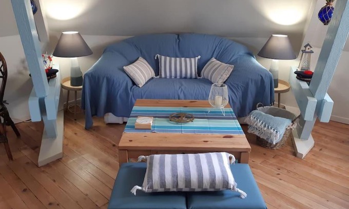 Le Portel Apartamento | "Le Petit Marin", 2 ch, parking privé, 8 mn plage