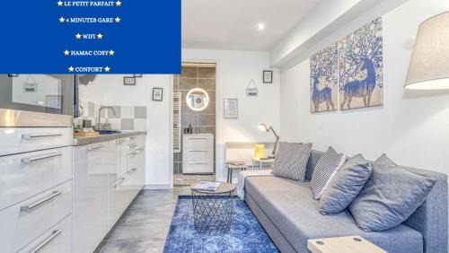 Quartier Chorier-Berriat Apartamento | Le Petit Parfait Confort Gare Hamac Netflix