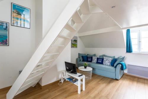 Saint-Servan Apartamento | Le Petit Pastel - Joli duplex - Proche de la plage