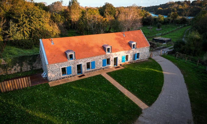Tardinghen Cabaña | Le Petit Phare-Gîte-Exclusivo-Baño con bañera