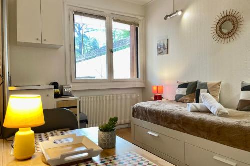 Charlier - Valvert Apartamento | Le Petit Urbain - Studette 1 personne Ecully avec parking privé