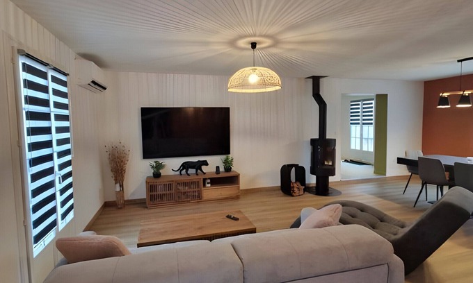 La Suze-sur-Sarthe Casa | Le Phénix - Piscine chauffée - 7p - Rêve au Mans