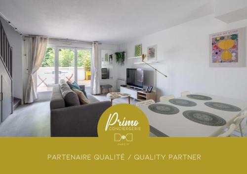 Bobigny Apartamento | Le Picasso - Métro 5, terrasse, très calme