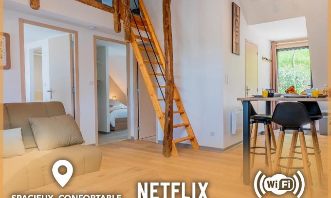 Banassac Apartamento | Le Point Sublime - Netflix/Wifi Fibre/Terrasse