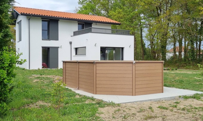 Angresse Casa | "Le Pré Fleuri" 3* VILLA new 3 bedrooms nature and swimming pool 40150 ANGRESSE