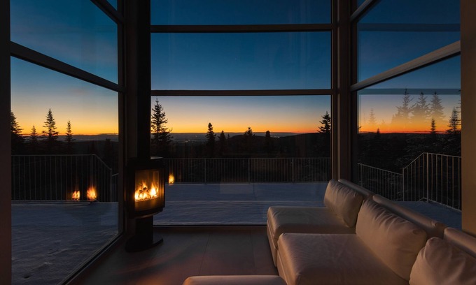 Lac Beauport Chalet De Esquí | Le QUARTZ - Panoramic mountain views near Quebec City