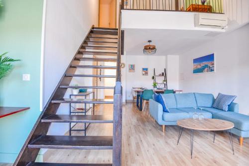 Les Grands Carmes Apartamento | Le République - Beau duplex avec 2 ch hypercentre