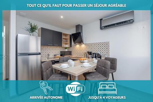 Condette Apartamento | Le Refuge - Appt Neuf à 10 min de la plage