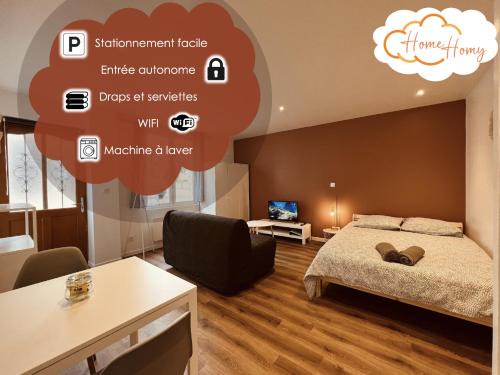 Saint-Florent-sur-Cher Apartamento | Le Refuge Incas - Home Homy