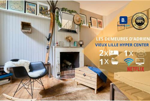 Old Lille Apartamento | Le Refuge - Les Demeures d'Adrien