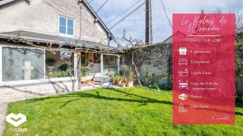 Lussault-sur-Loire Casa | Le Relais de l'Ormeau - Charmant gîte pour 4 pers.