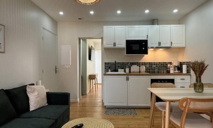 Brequerecque Apartamento | Le Repaire Relax - Cosy - Équipé - Proche Gare