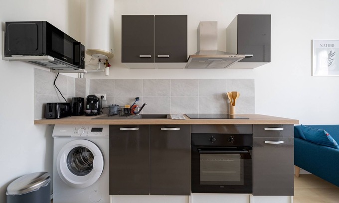 Doullens Apartamento | Le Repos Doullenais - Studio pour 2 personnes