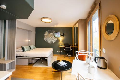 Boucle - Gros Caillou Apartamento | Le Richan - 21 m au coeur de la Croix-Rousse climatisé