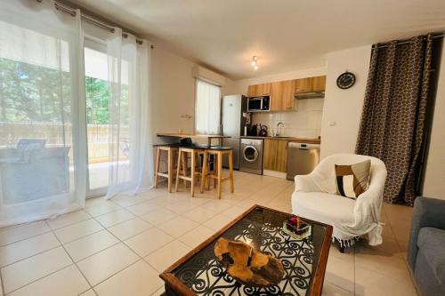 Narbonne Apartamento | Le Rimini Terrasse Wifi Parking privé