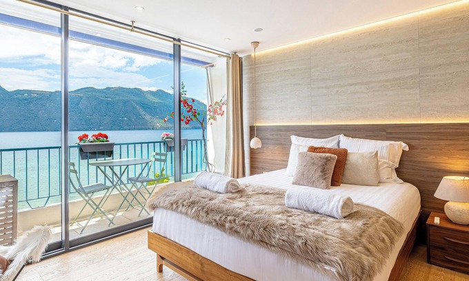 Tresserve Apartamento | Le Rivage Alpin - vue lac et spa