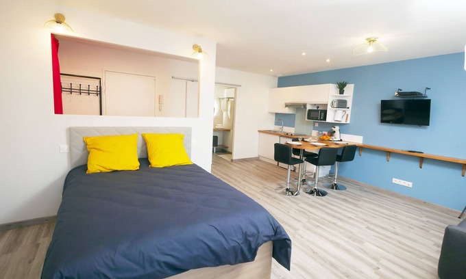 Albi Apartamento | Le Rochegude - 1er Etage -Apartamento-Confortable-Habitación con desagüe