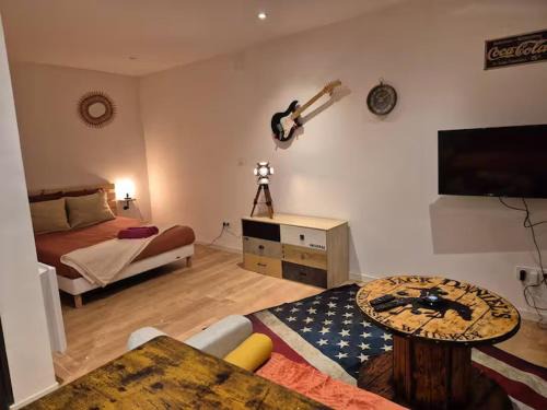 Montbeliard Apartamento | Le rock n roll cosy et tout équipé en hyper centre