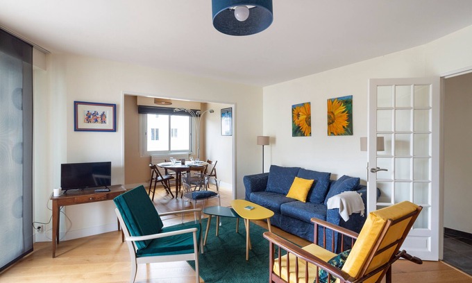 Quai de la Fosse Apartamento | Le Singulier - 2 chambres et parking