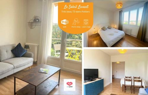 Poitiers Apartamento | Le Soleil Levant - Beau T3 moderne et lumineux