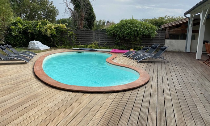 Chalais Casa | Le Sorbier - Villa Charmant Avec Piscine Privé