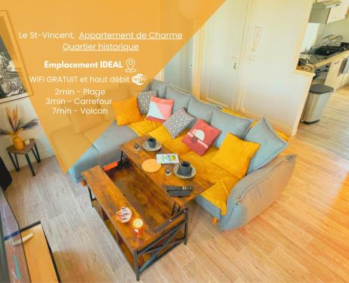 Saint-Martin-du-Littoral Apartamento | Le "St-Vincent"- 2min de la plage , hyper-centre, cozy