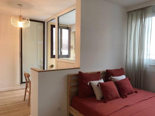 Villette Gare Apartamento | Le Studio Lumière - Balcony - 5min Part-Dieu