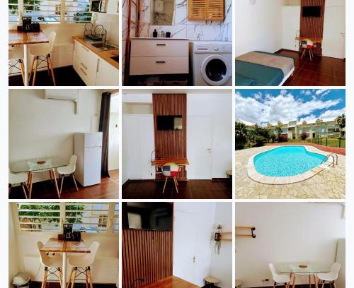 Le Gosier Apartamento | Le Studio Oncle Sam - Accès piscine et plage