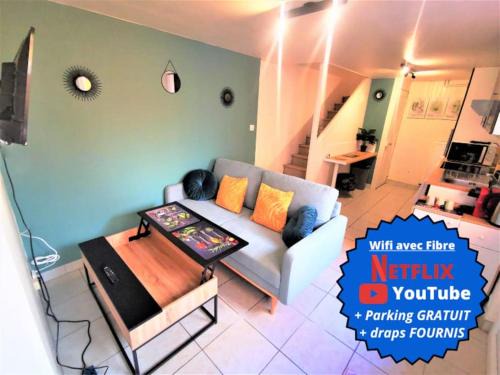 Montceau-les-Mines Apartamento | Le T1 Confort - Au Coeur de Montceau