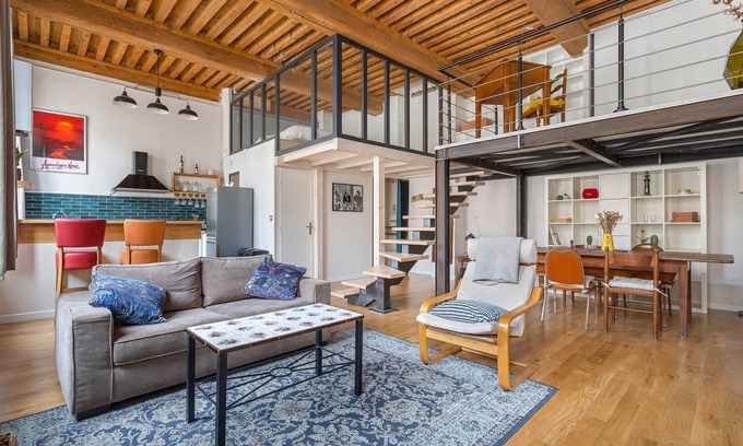 Grande Cote - Annonciade Apartamento | Le Tisserand - Superbe Canut pentes Croix Rousse