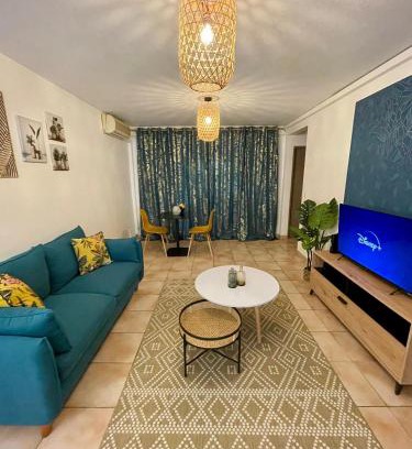 Fort-de-France Apartamento | Le Toucan Tropical, F2 bis emplacement central
