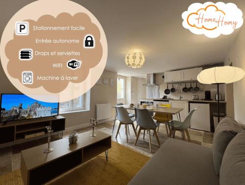 Montlucon Apartamento | Le Troglodyte - Home Homy