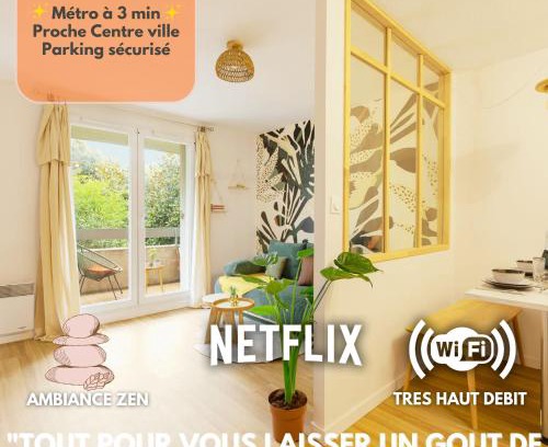Toulouse North Apartamento | Le Tropical Bali, Appt T2, proche métro et centre ville