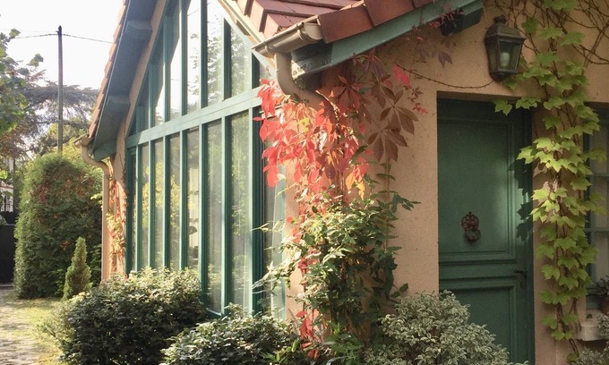 Le Vesinet Casa | PARIS A 2 pasos, TALLER DE TALLERES Artista, encanto y vegetación.