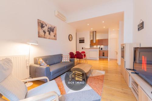 Grenoble City Centre Apartamento | Le Viallet - 3 chambres centre ville - Clim-proche gare