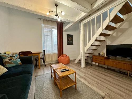 Saint-Pierre - Rene II - Bonsecours Apartamento | Le Vintage - Duplex - 2 à 4 personnes - Proche Gare
