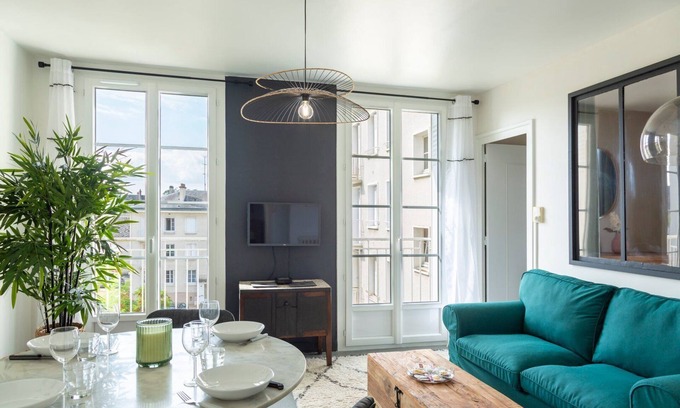 Bourges Apartamento | Le Vintage ~ Parking ~ Autonomous Arrival