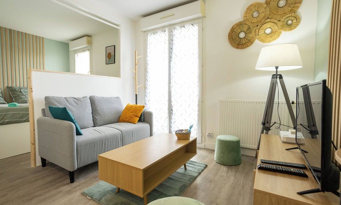 Saint-Nazaire Apartamento | 💎le Zéphyr - Tout Équipé - Wifi - Parking Gratuit💎