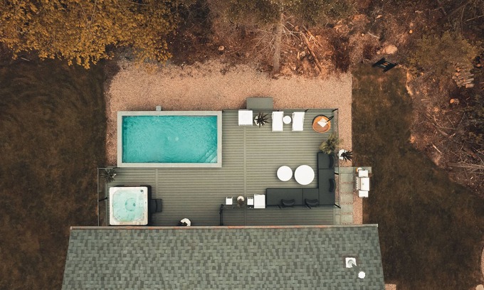Morin Heights Chalet De Esquí | Le Zen House 4 - Private pool, Spa an Sauna