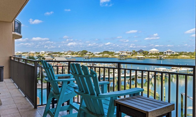 Orange Beach East Condominio | Legacy Key 203 - Balcony Views Overlooking Ole River!