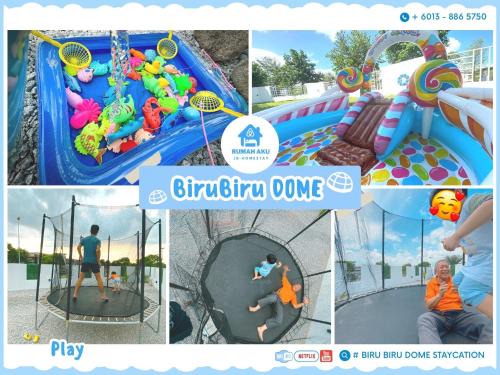 Johor Bahru Casa | Legoland Hotel Theme Rooms Private Land-Biru Dome Villa