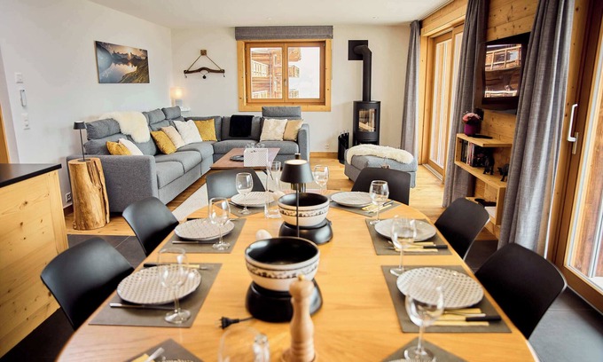 Granges Apartamento | "Les Aiguilles Rouges", located at an altitude of 1750 metres, is one of the first buildings to be b
