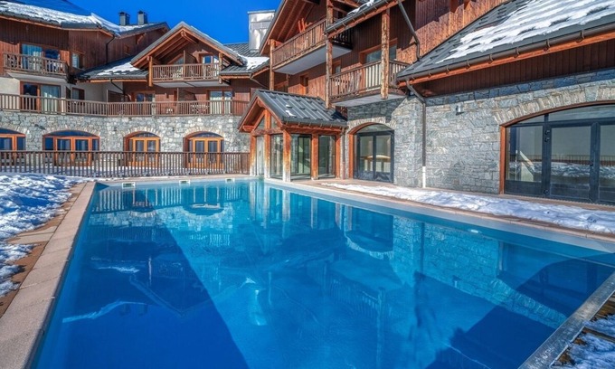 Le Corbier Apartamento | Les Alpages du Corbier C301 - Piscine partagée