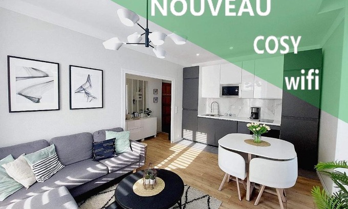 Allevard Apartamento | LES AMANDINES-LE COSY idéal Curistes