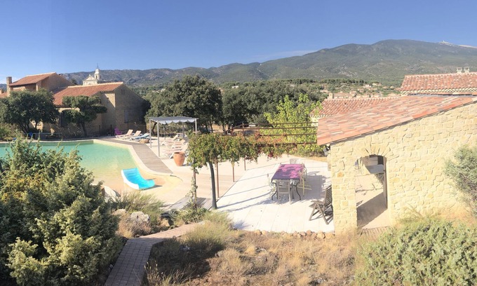 Bedoin Apartamento | Les Balcons du Ventoux, Appartement Blanche