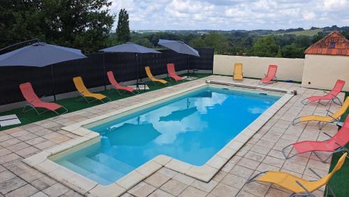 Saint-Meard-de-Drone Casa | Les Bigoussies 1 Gite Vert