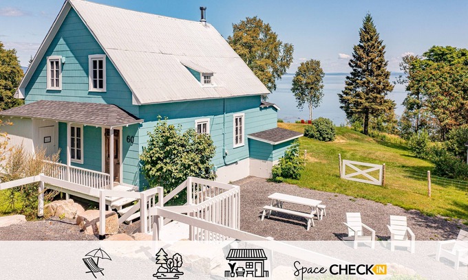 Saint Irenee Chalet De Esquí | Les Capelans | Fireplace | BBQ | River View